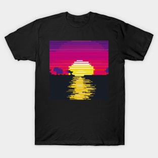 Synthwave sunset T-Shirt